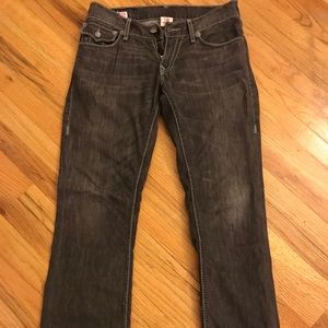 Grey true religion jeans size 31